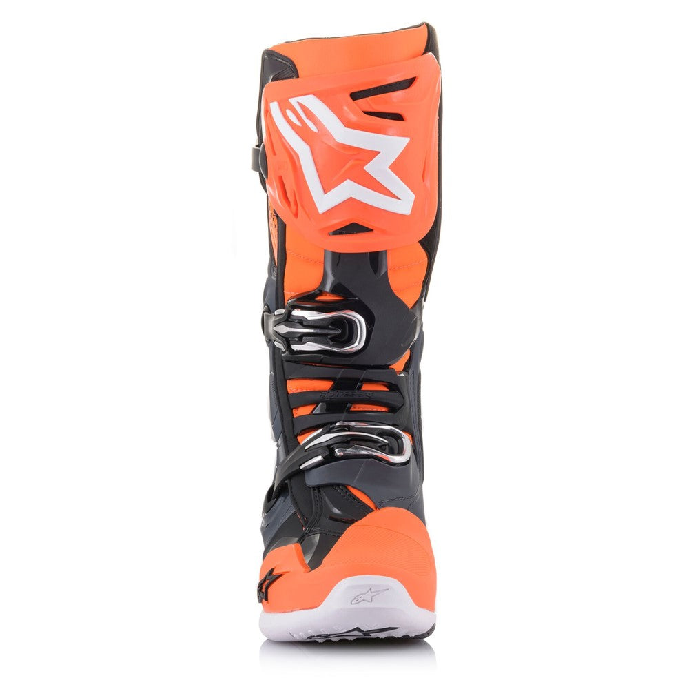 Tech-10 MX Boots Gray/Orange