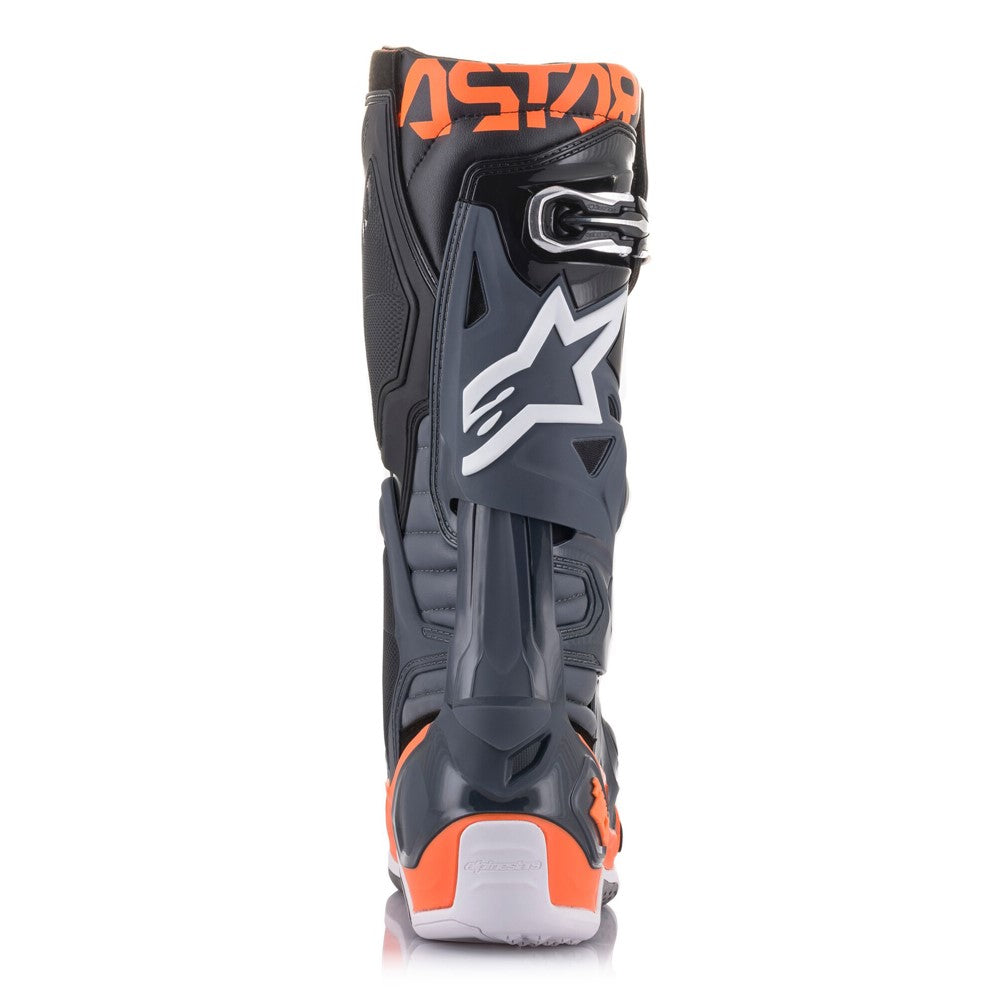 Tech-10 MX Boots Gray/Orange