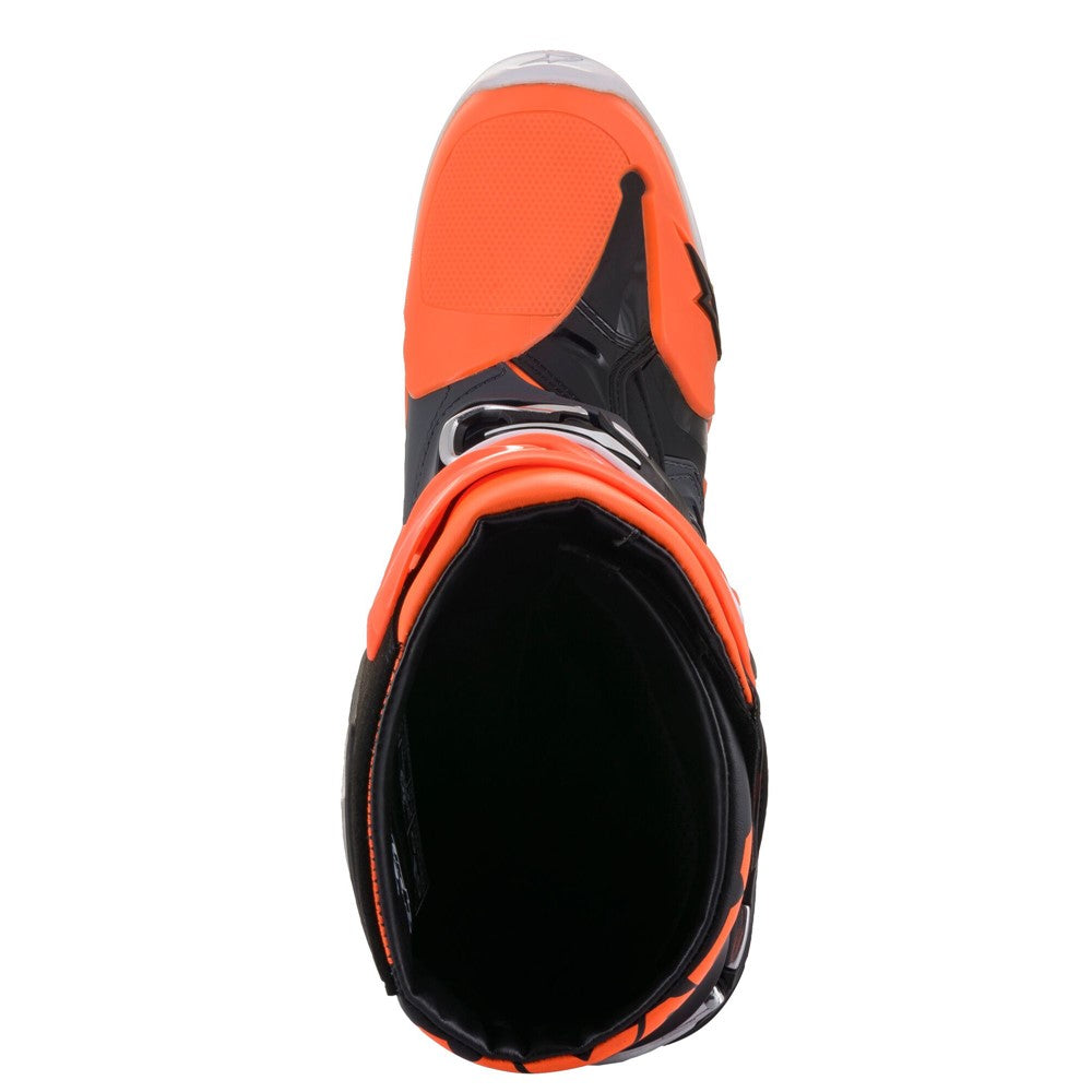Tech-10 MX Boots Gray/Orange