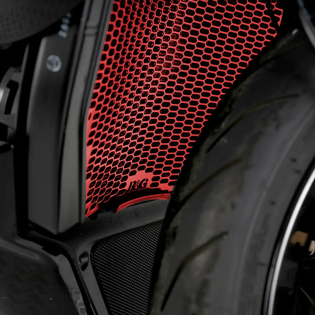 Radiator Guard Pro Ducati Diavel V4 2023-Red