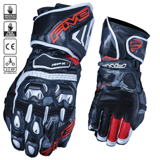 FIVE RFX1 REPLICA Gloves - Camo Red