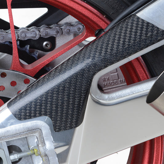 Carbon Fibre Swingarm Guard